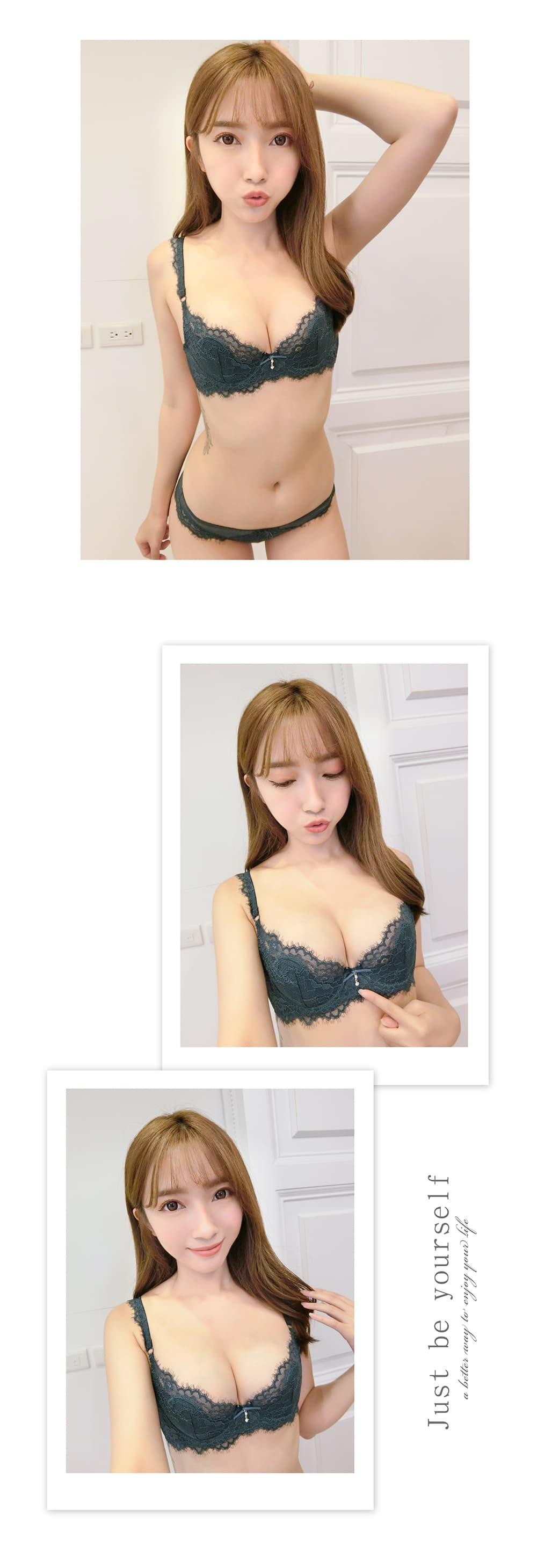 歐美超薄惹火透膚內衣套裝 5色